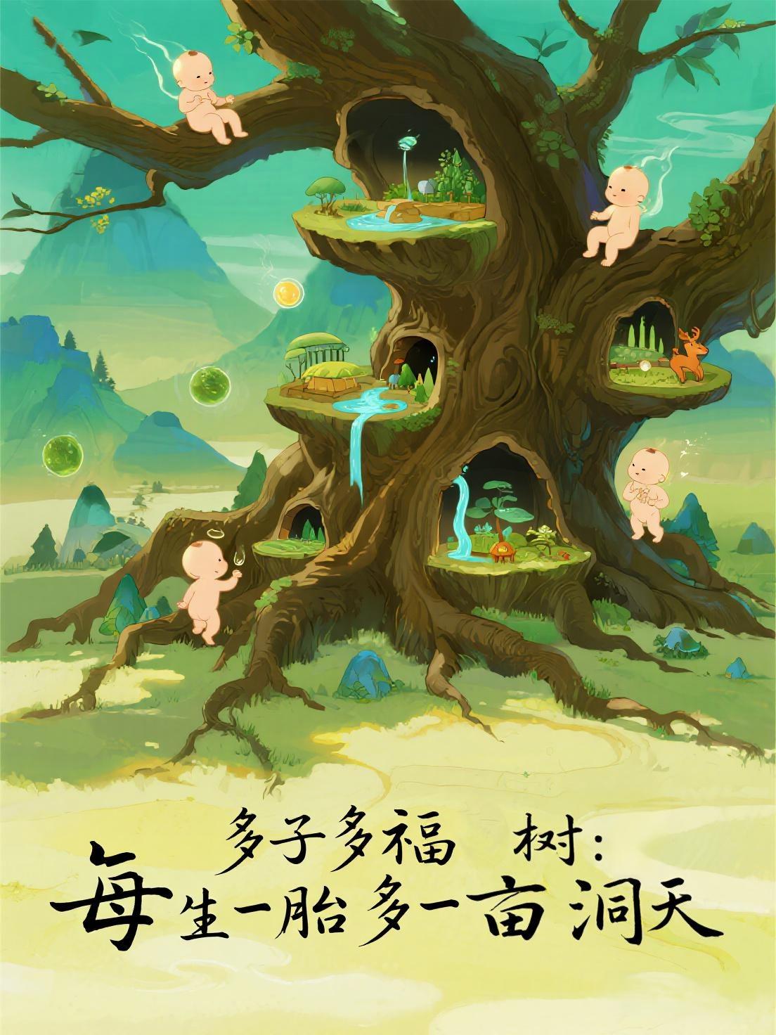 多子多福树:每生一胎多一亩洞天