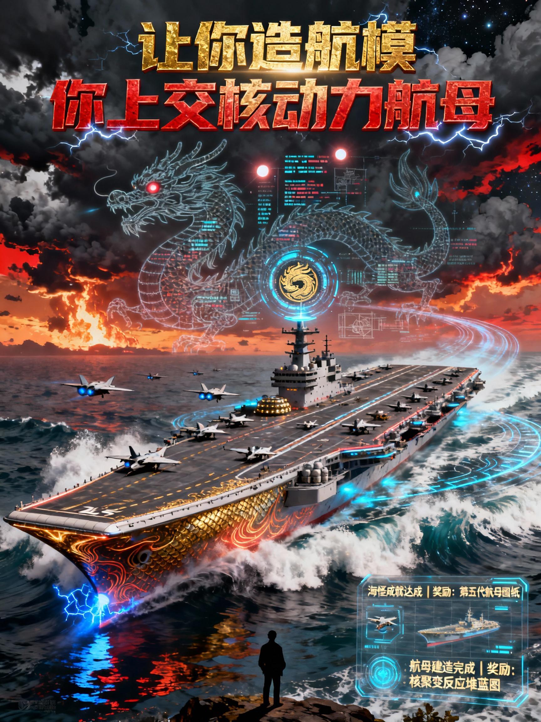 让你造航模,你上交核动力航母