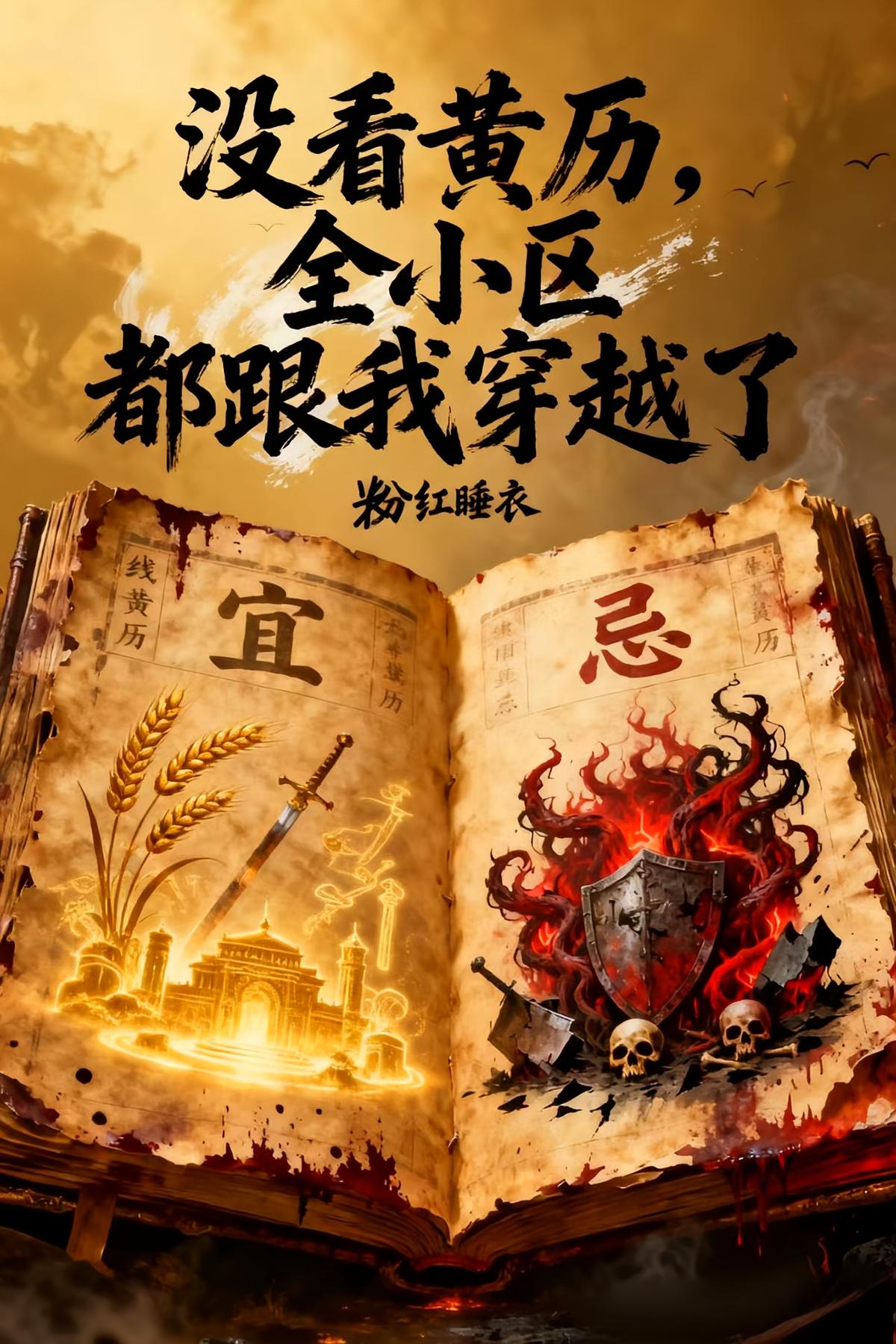 没看黄历:全小区都跟我穿越了