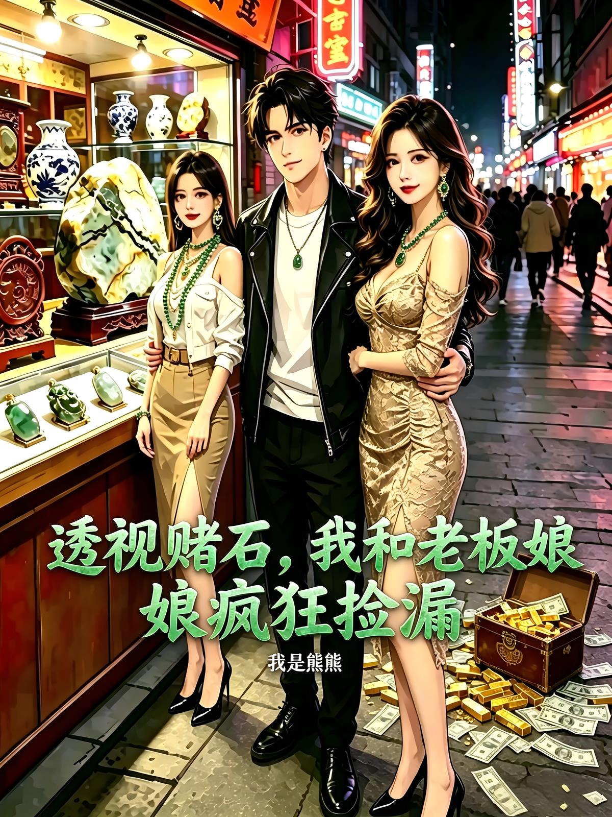 透视赌石，我和老板娘疯狂捡漏