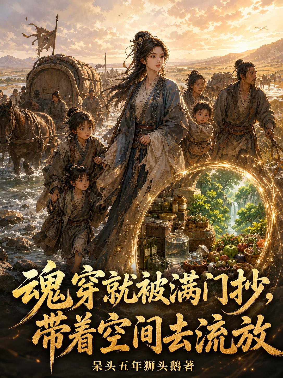 魂穿就被满门抄，带着空间去流放