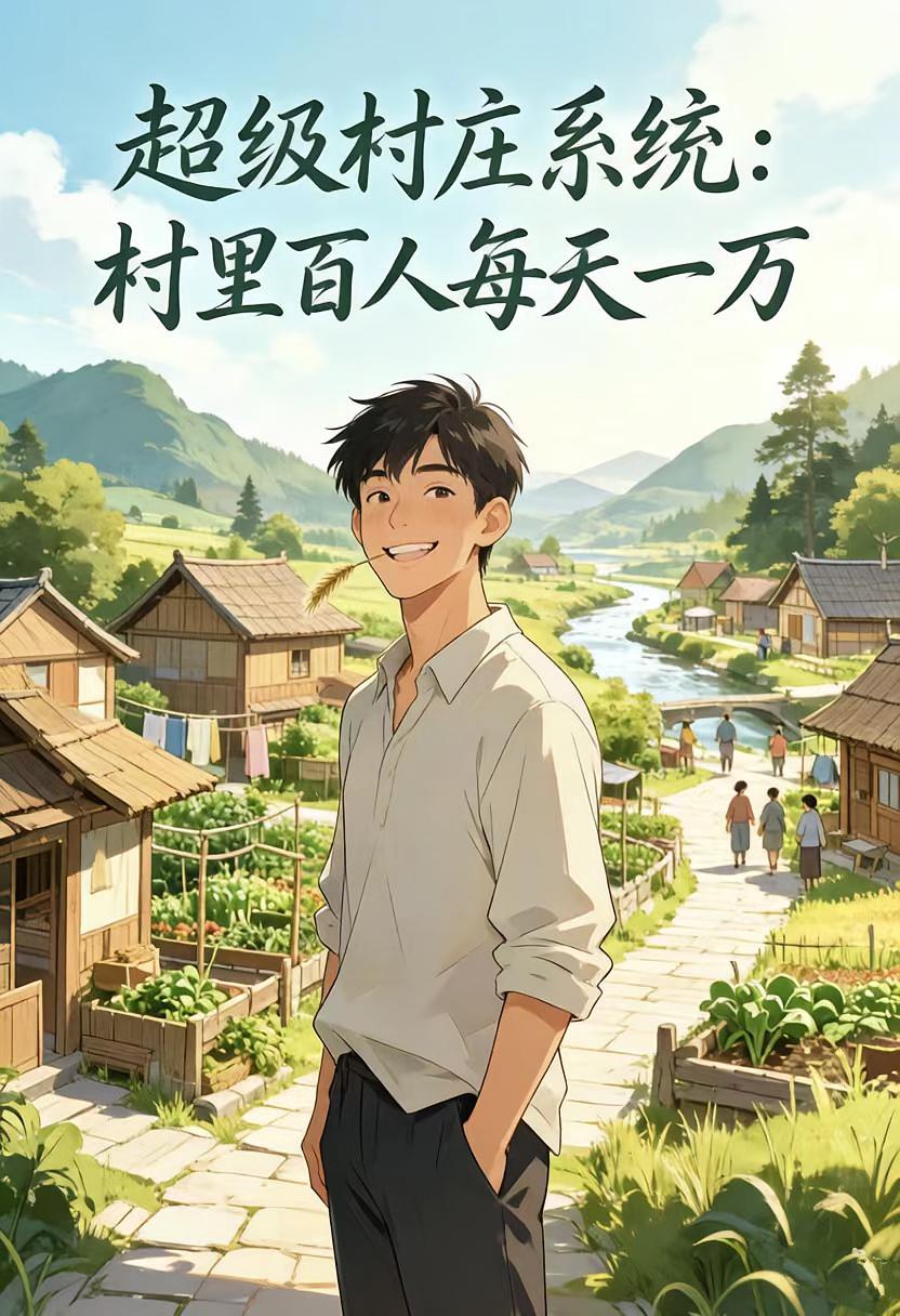 超级村庄系统：村里百人每天一万