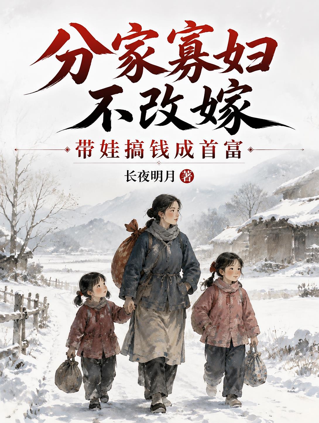 分家寡妇不改嫁,带娃搞钱成首富