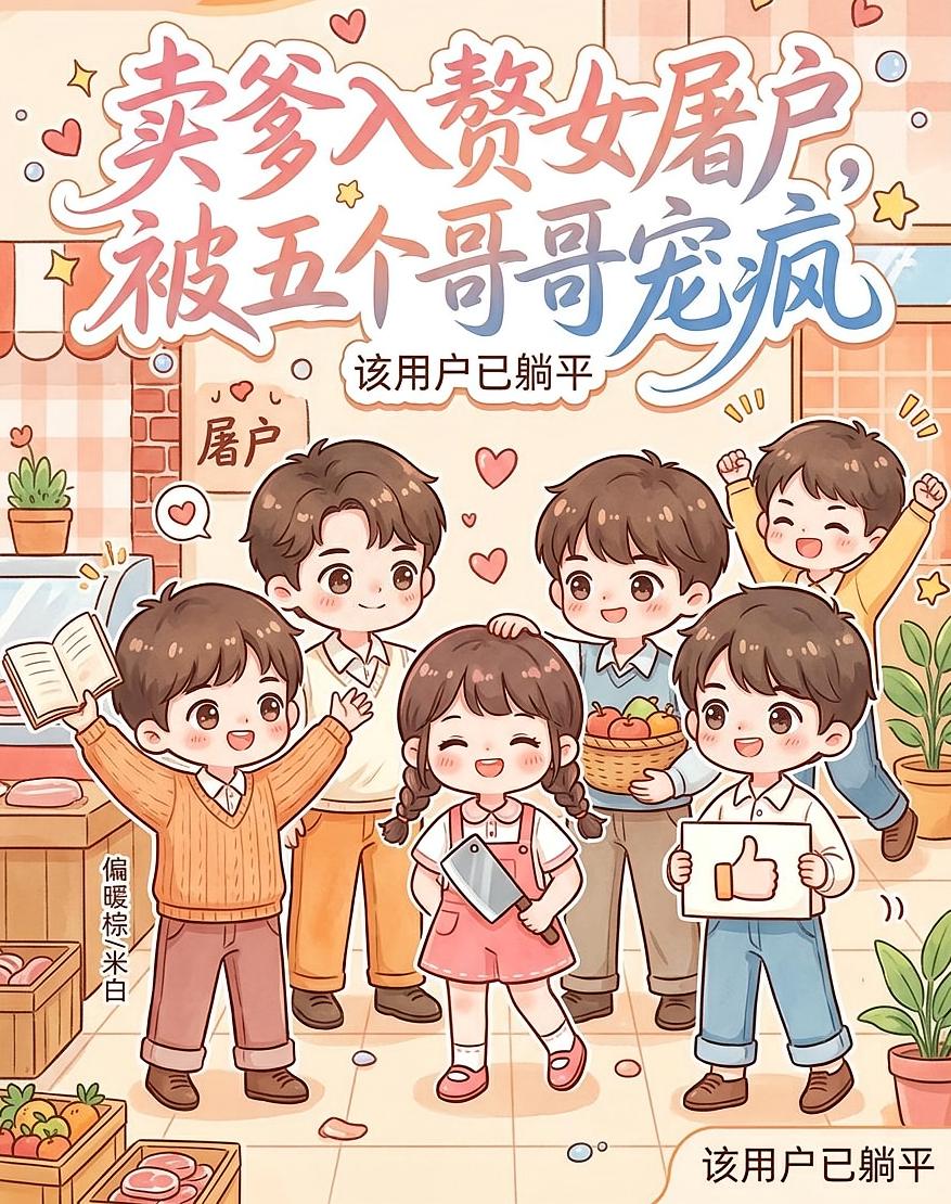 卖爹入赘女屠户，被五个哥哥宠疯