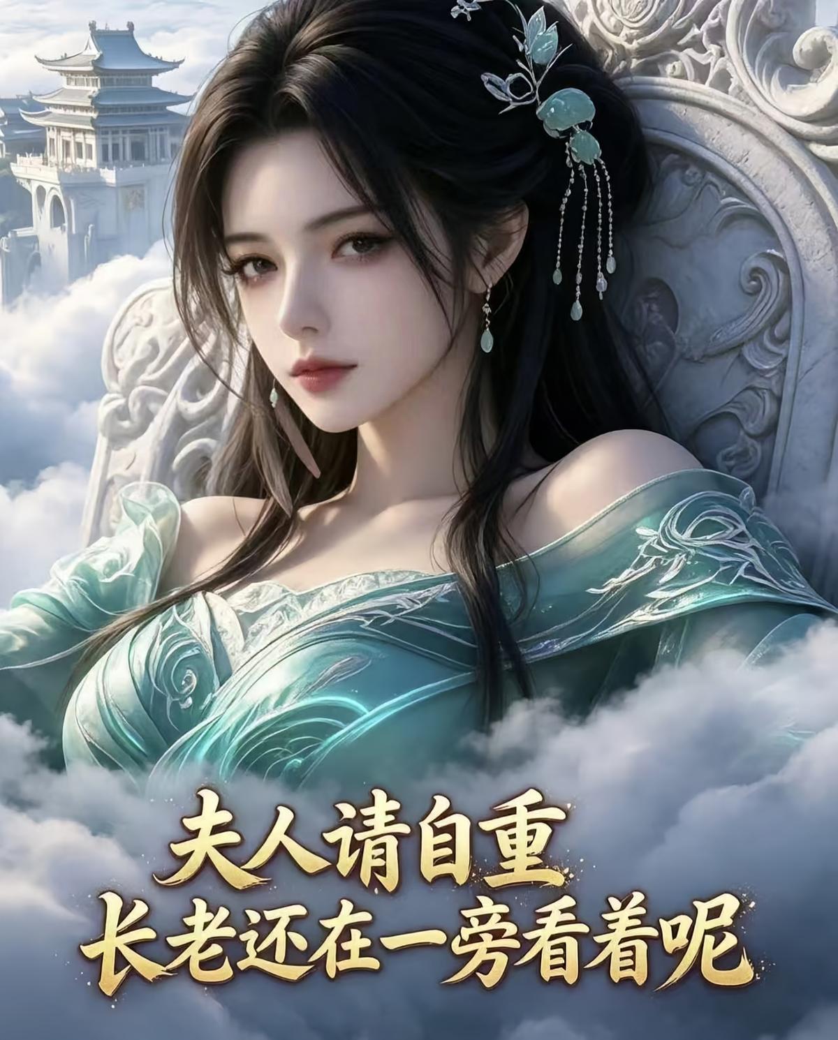 夫人请自重,长老还在一旁看着呢