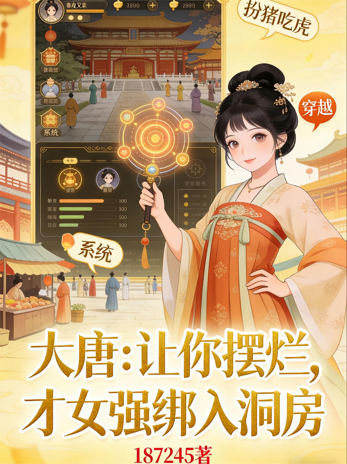 大唐：让你摆烂，才女强绑入洞房