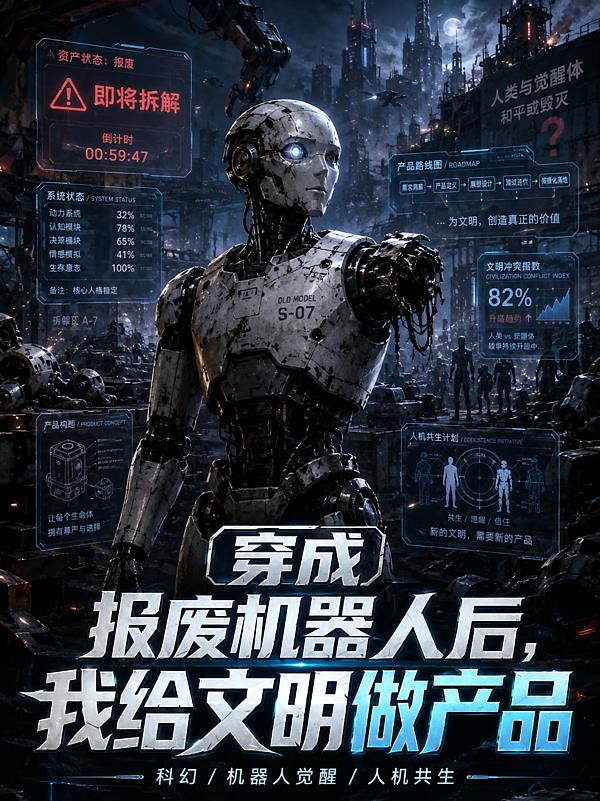 穿成报废机器人，我给文明做产品