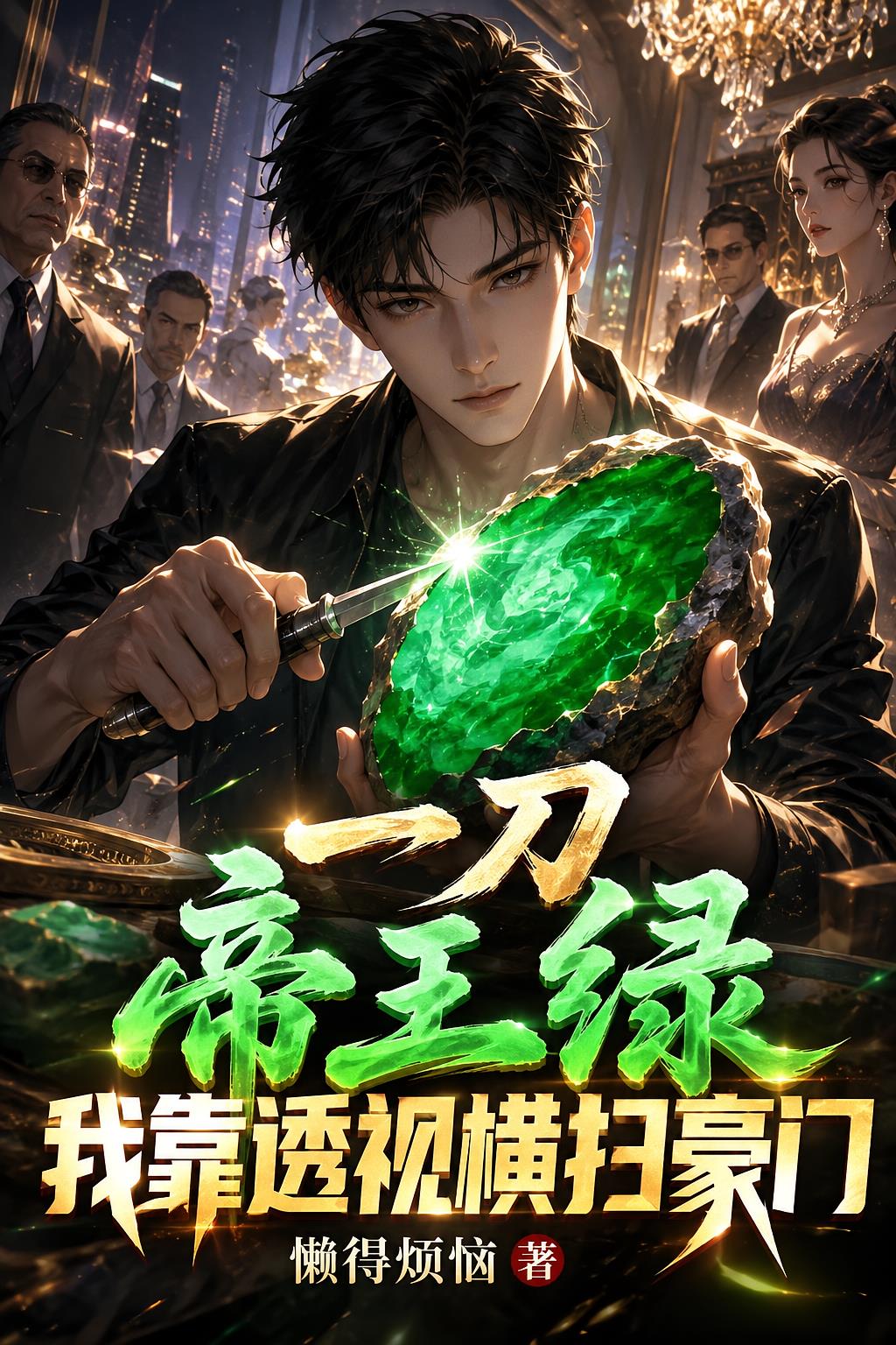 一刀帝王绿,我靠透视横扫豪门